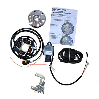 Ignition system HPI 210 - Sachs 50S / 80 / 125 / 175cc with drive on the right side. Cone 1:7,5