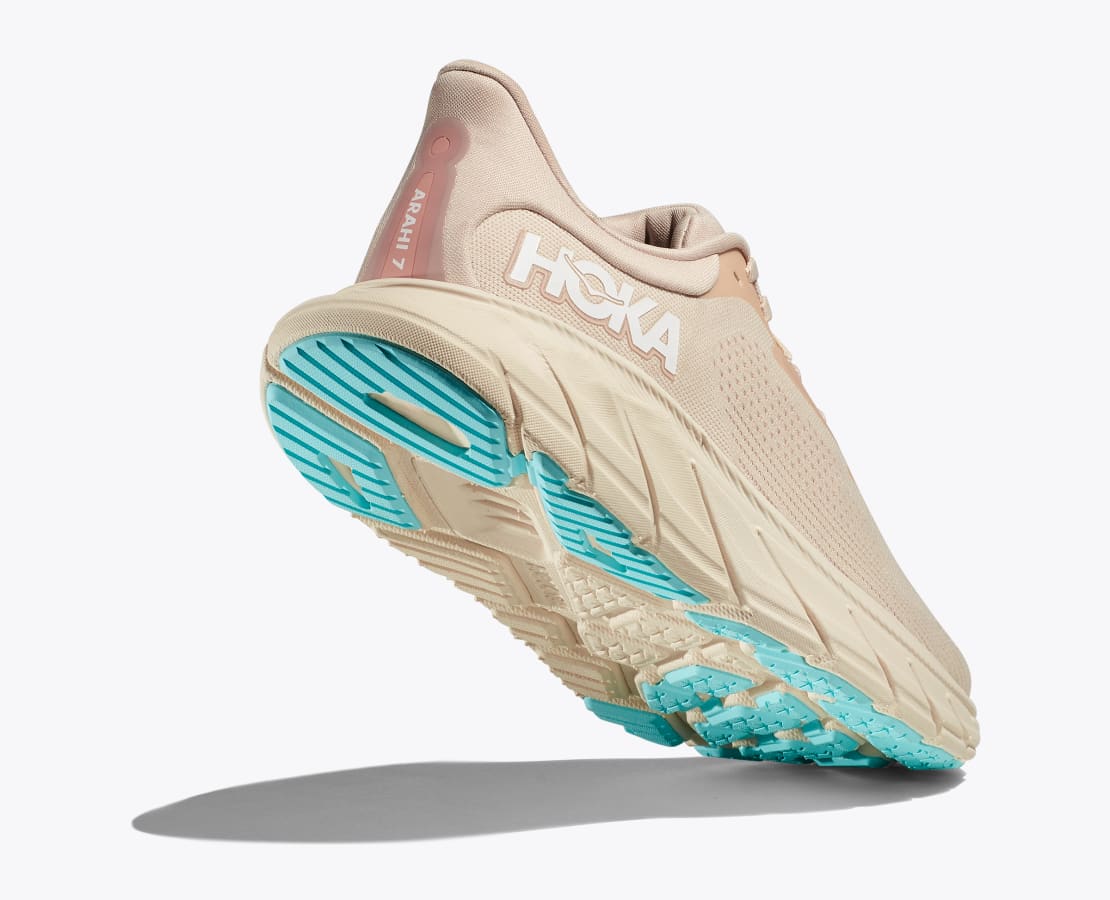 Hoka One One Arahi 7 W - Vanilla/Cream - 5