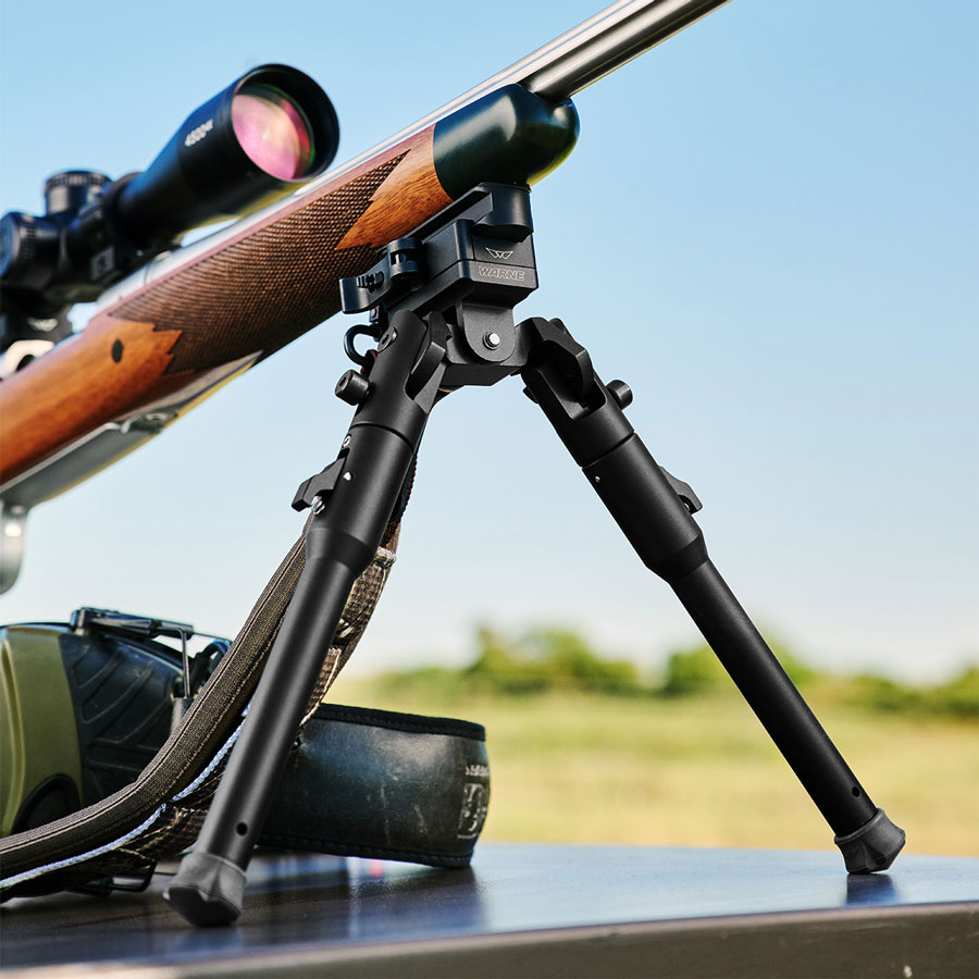 Warne Skyline Lite Bipod QD Pic Rail - 6