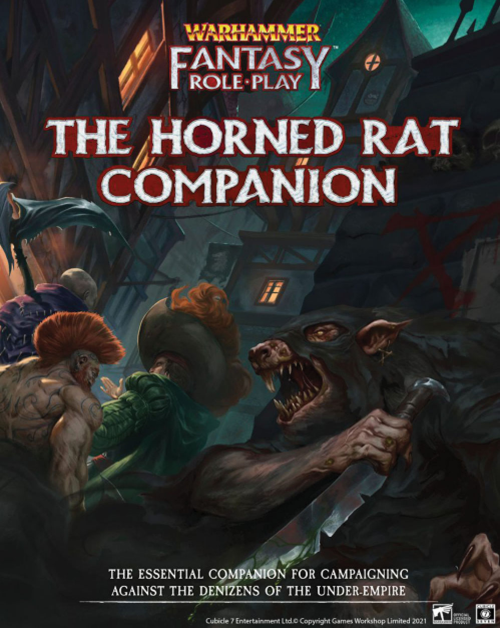 Warhammer Fantasy Roleplay: The Horned Rat Companion + PDF