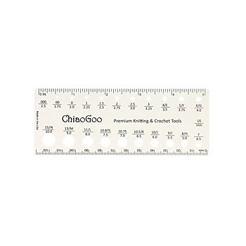ChiaoGoo stickmått