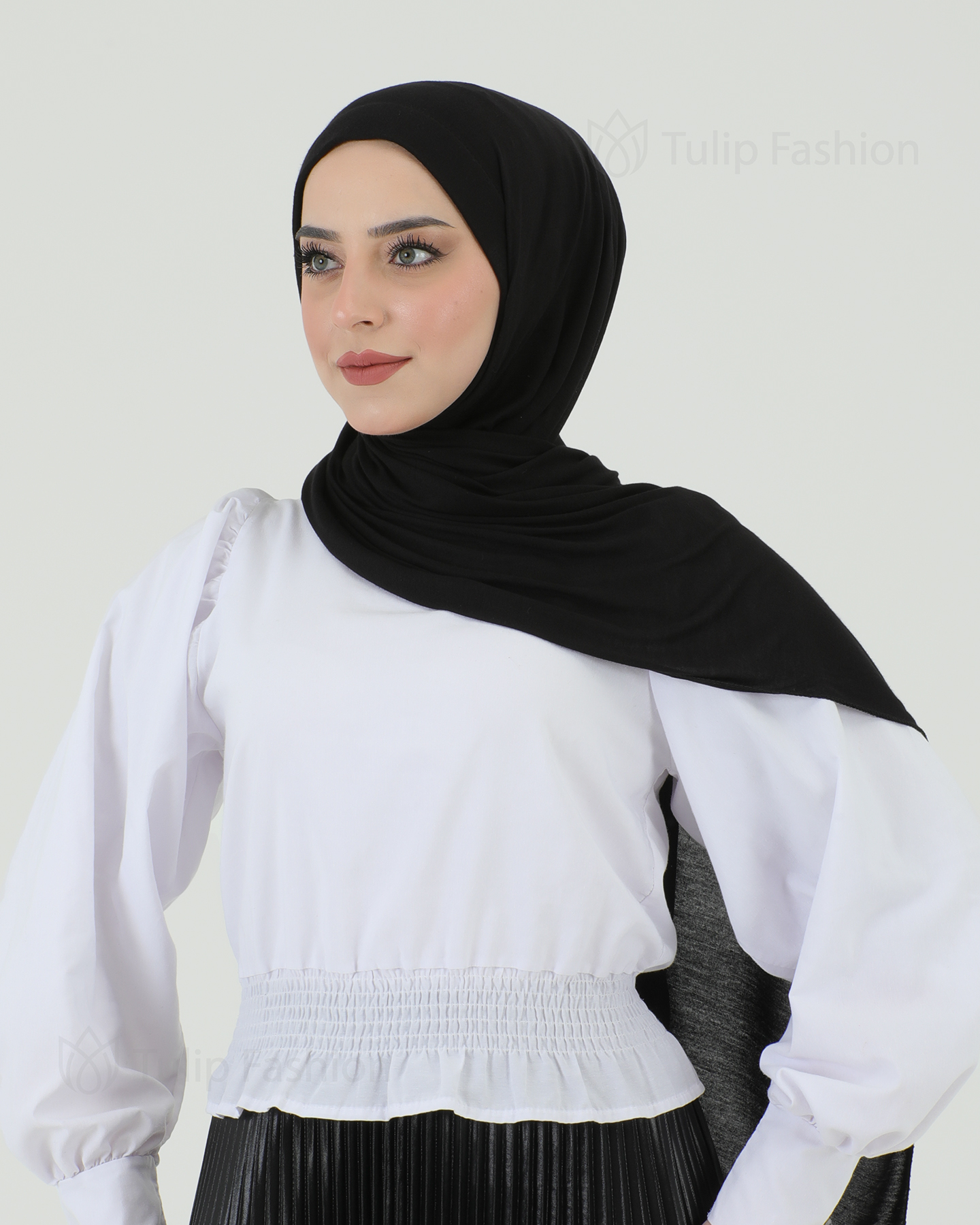 Hijab - Instant Jersey - Black