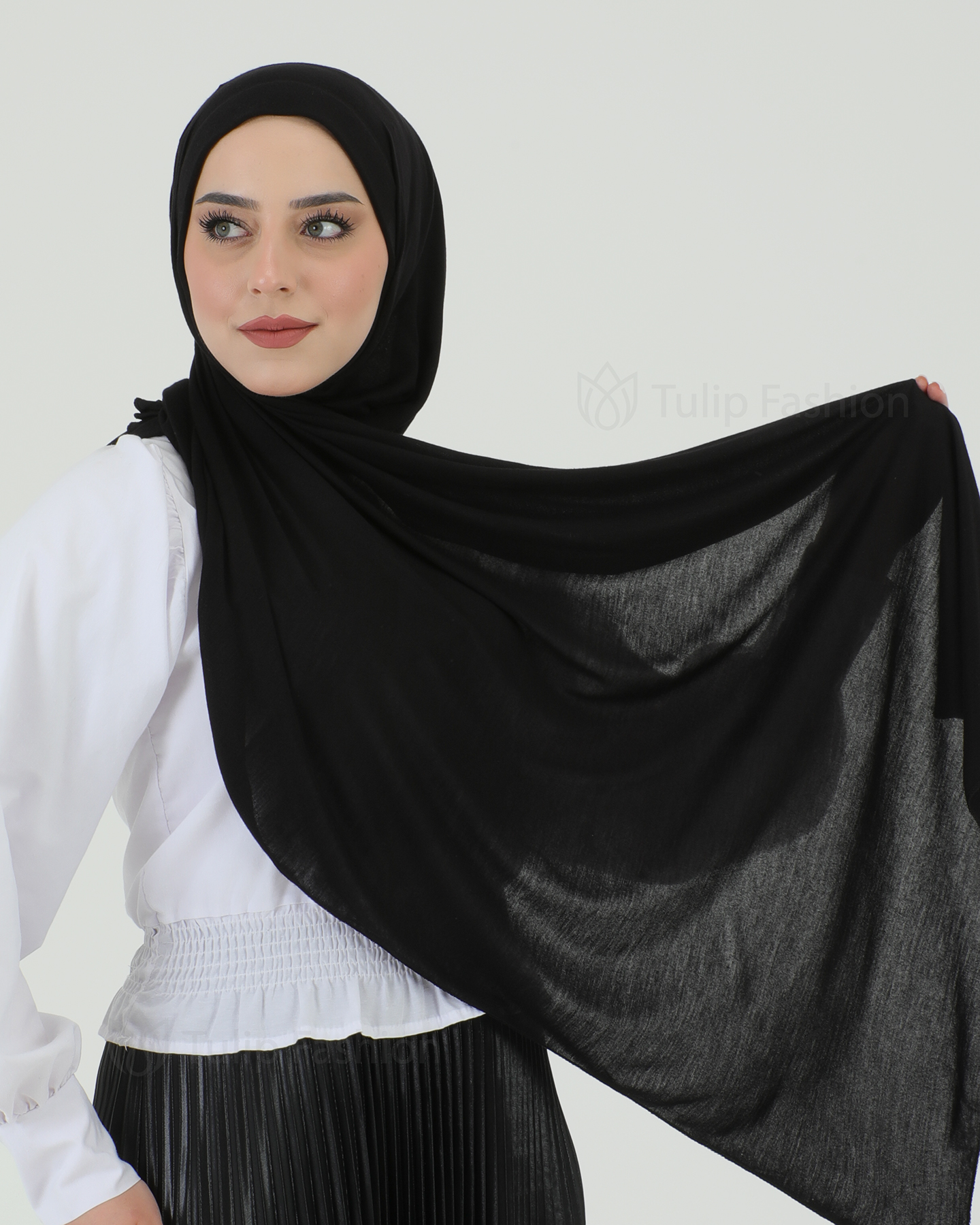 Hijab - Instant Jersey - Black - 3