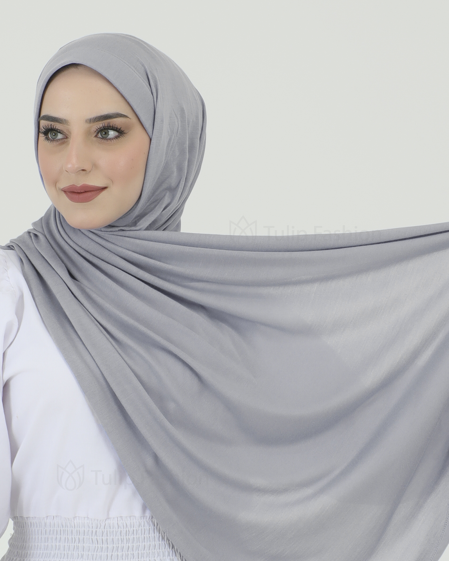 Hijab - Instant Jersey - Light Gray - 2