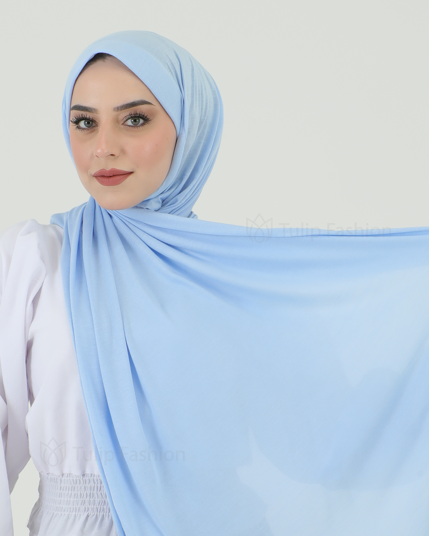 Hijab - Instant Jersey - Himmelblau - 3