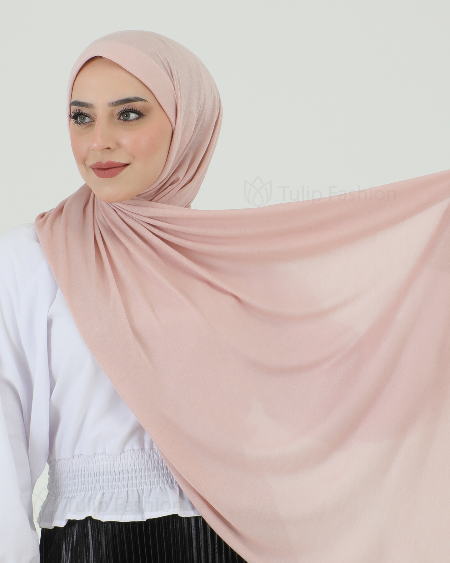 Hijab - Instant Jersey - Light Pink - 3