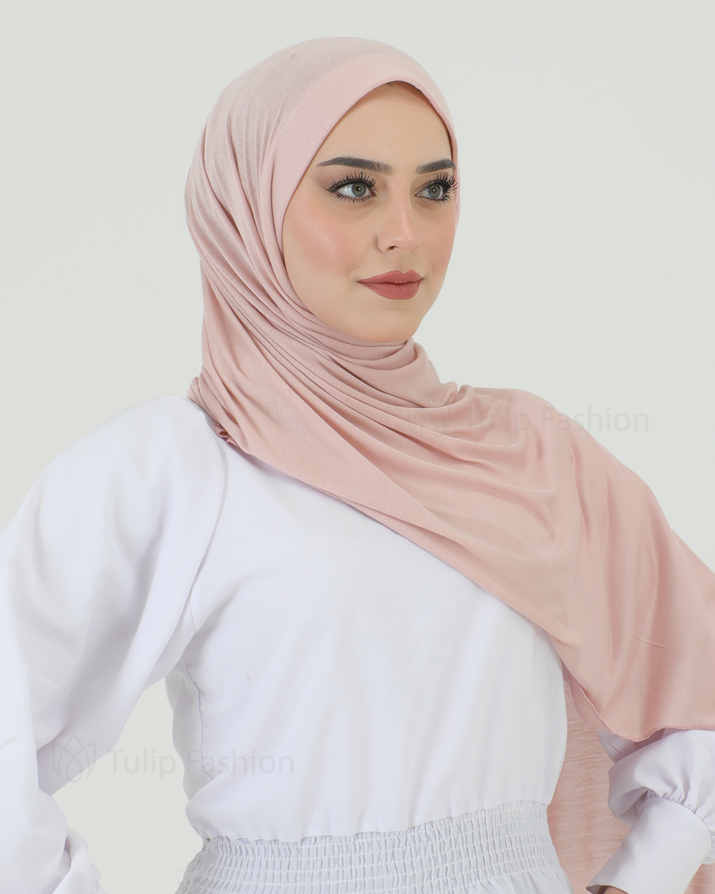 Hijab - Instant Jersey - Light Pink - 2