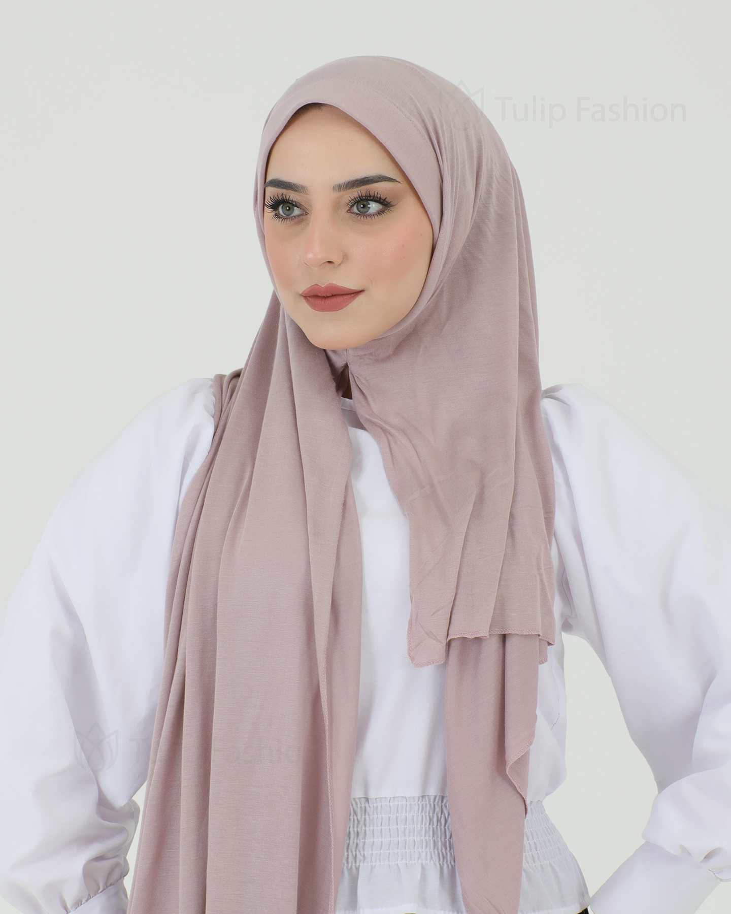 Hijab - Instant Jersey - Mauve - 5