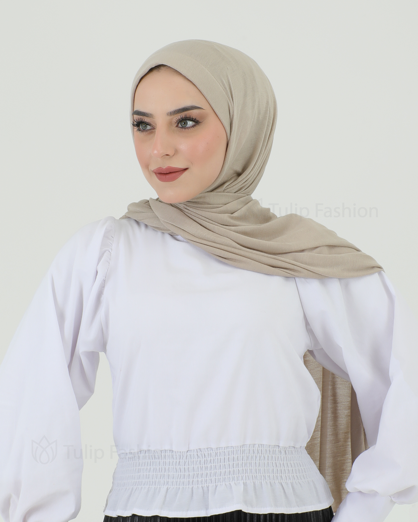 Hijab - Instant Jersey - Beige