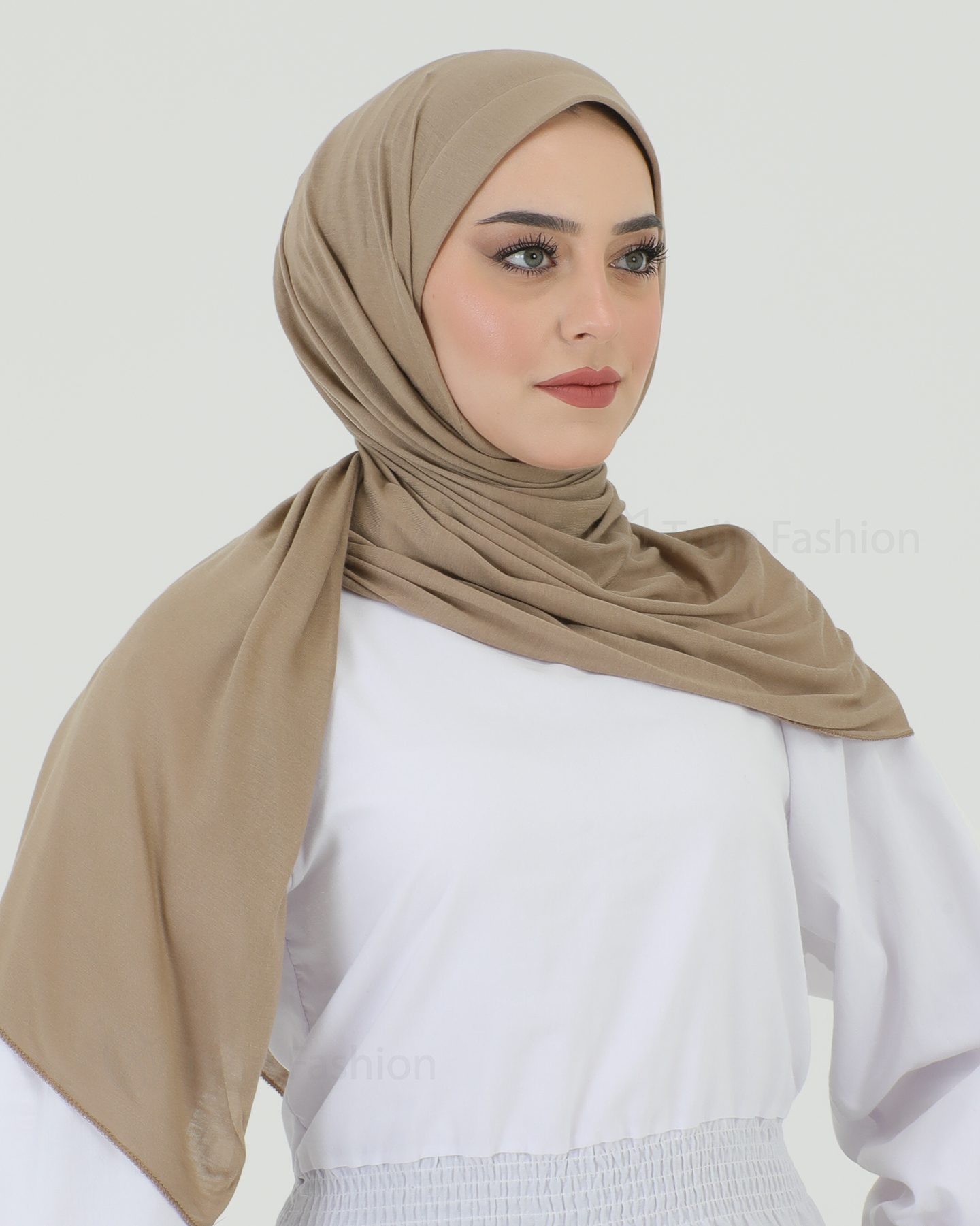 Hijab - Instant Jersey - Nude Beige - 2