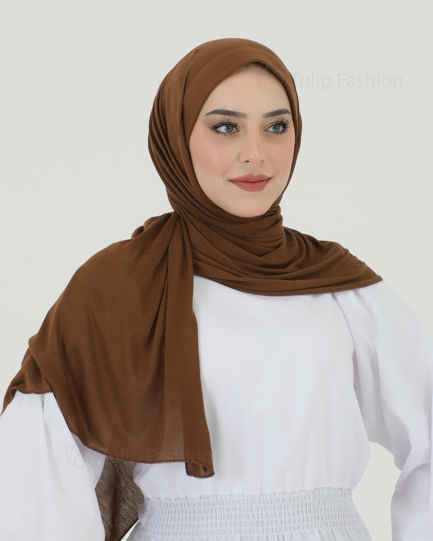 Hijab - Instant Jersey - Brown - 2