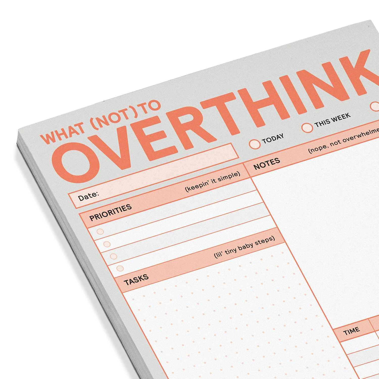 What (Not) to Overthink Pad (Pastel Version) - 3