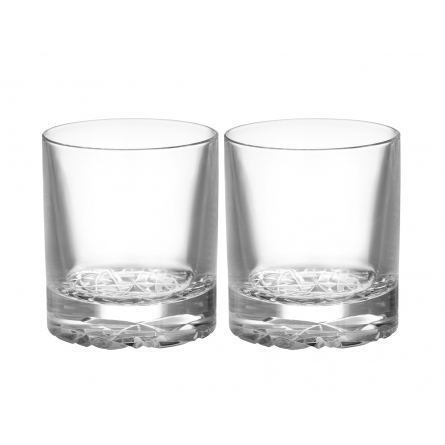 ORREFORS Carat highball glas 35cl 2-pack