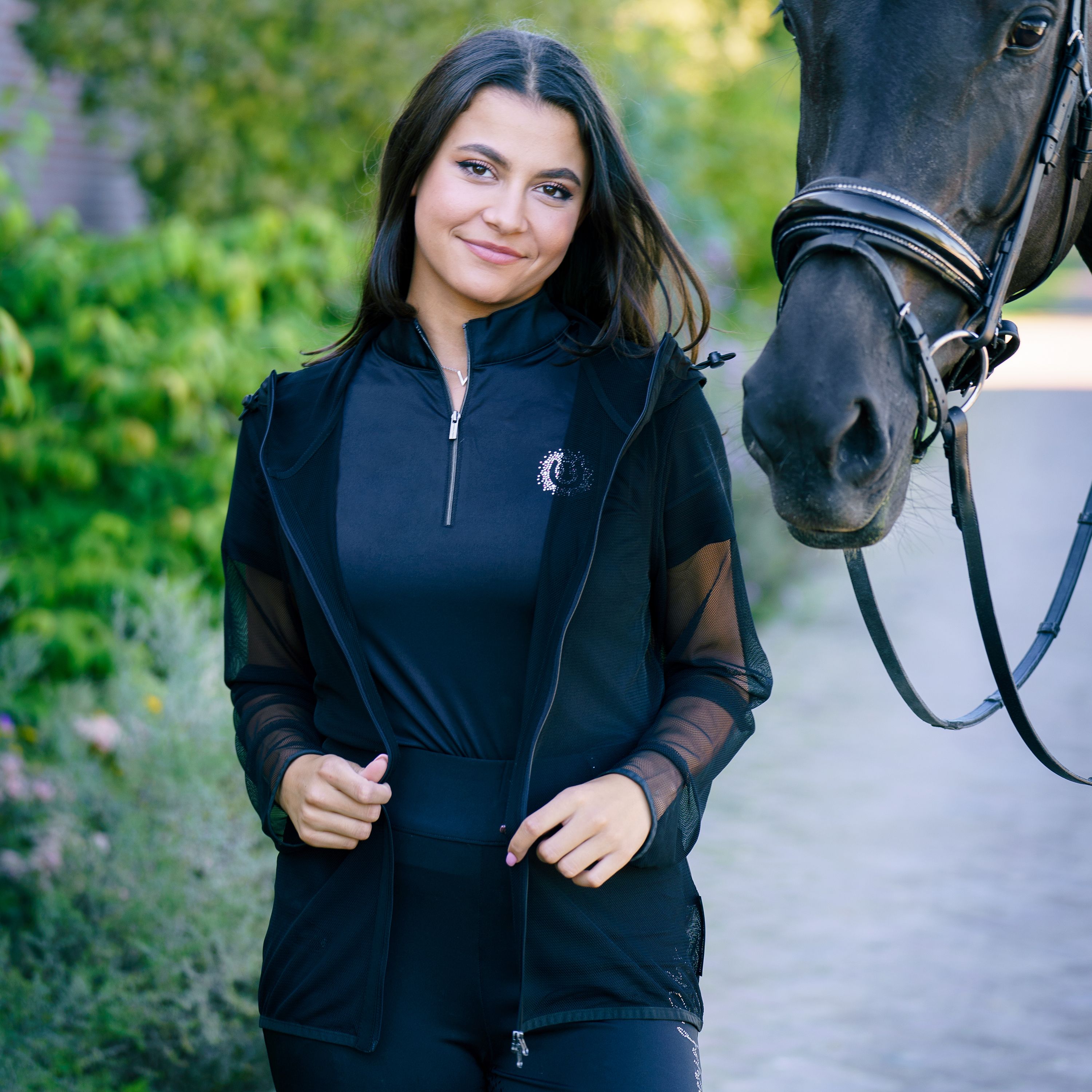 Imperial Riding IRHFly Away Fly Jacket - Black