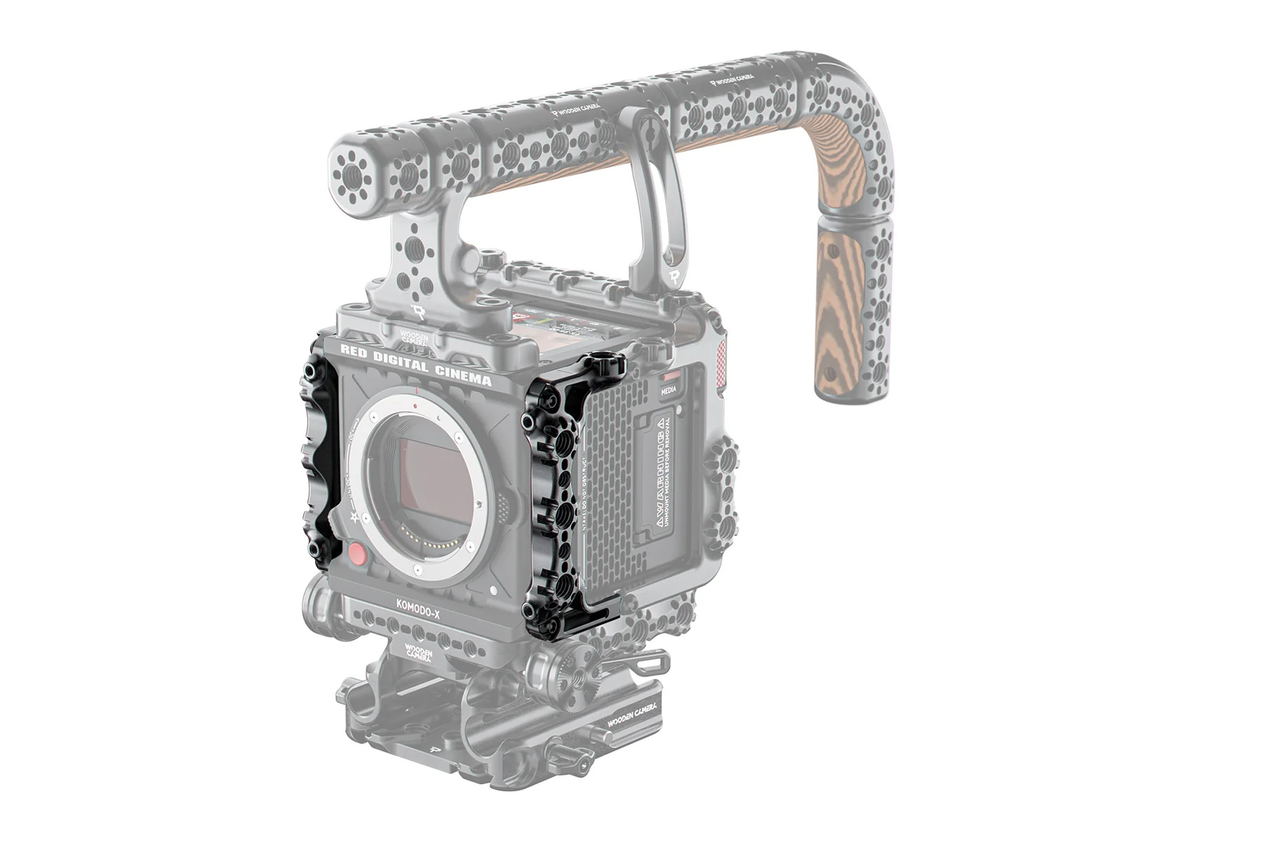 Wooden Camera Side Rails (RED® KOMODO-X™)
