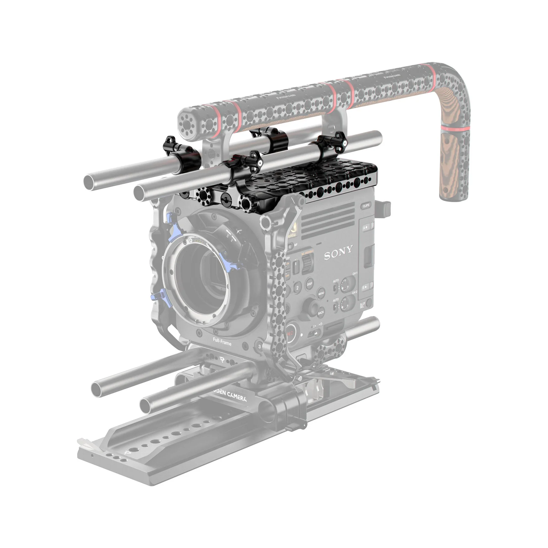 Wooden Camera Top Plate System for Sony BURANO - 5