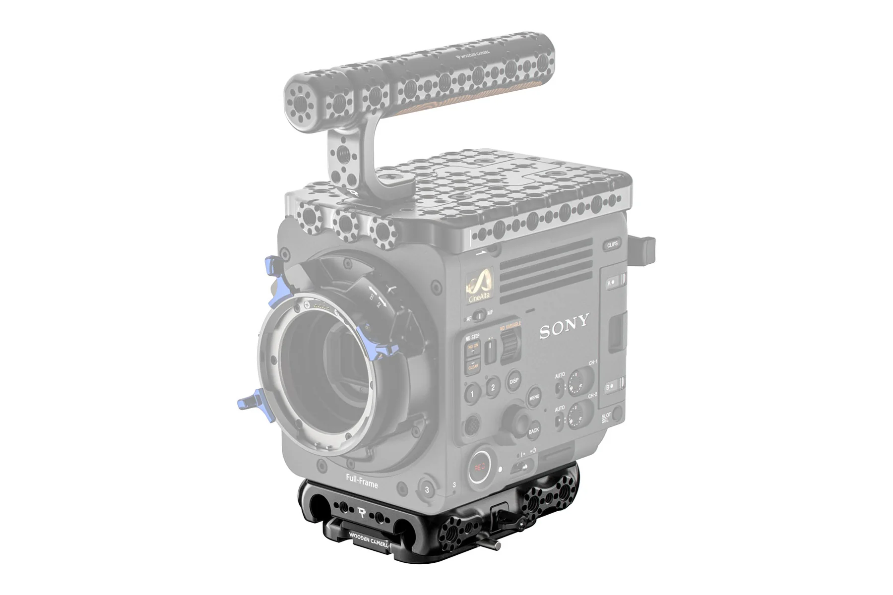 Wooden Camera Base Plate System for Sony BURANO