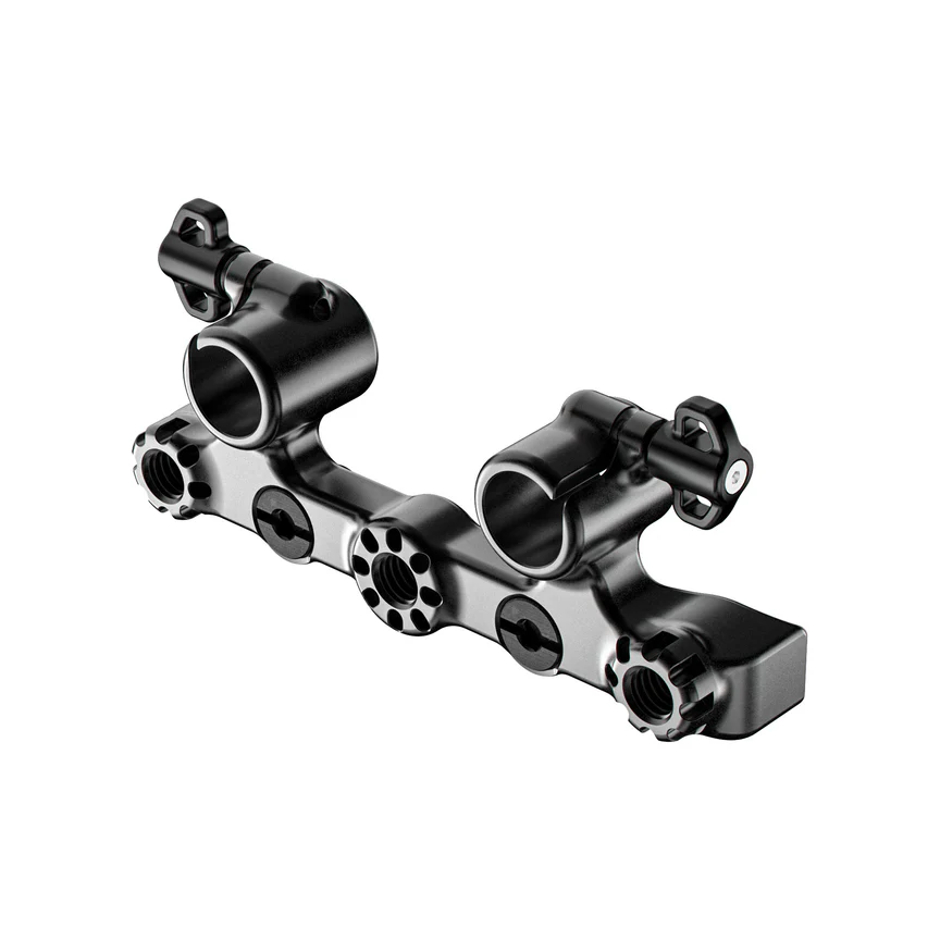 Wooden Camera Front Dual Rod Clamp (Sony BURANO) - 2