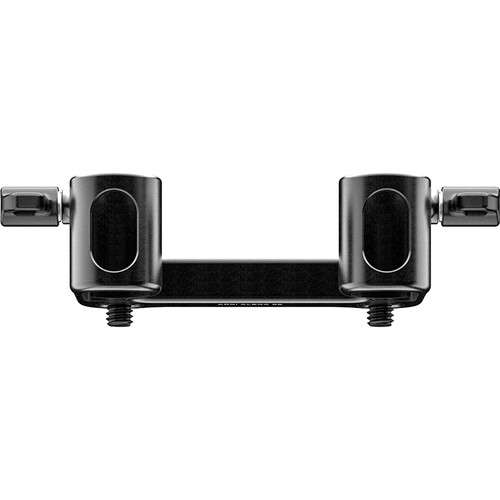 Wooden Camera Top Plate Dual Rod Clamp - Front - 2