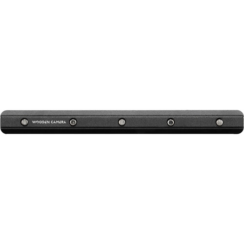 Wooden Camera MINI ACCESSORY RAIL WITH SAFETY (100mm) - 3