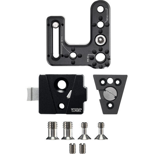 Wooden Camera Offset Mount and V-Lock Kit for Bolt 4K LT TX - 3