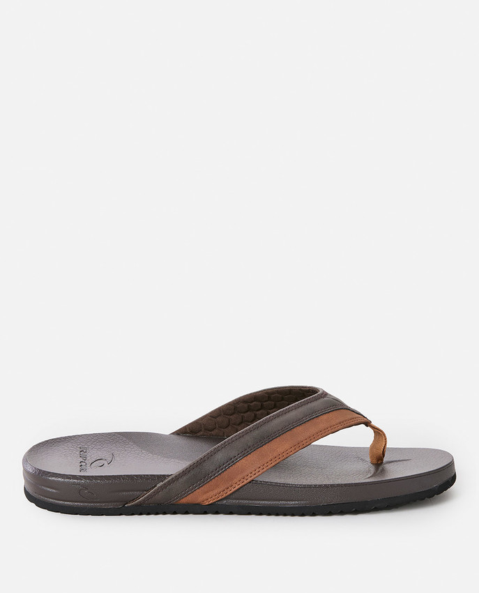 Rip Curl Soft Top Open Toe Brown/ Tan Flip-Flop - 4