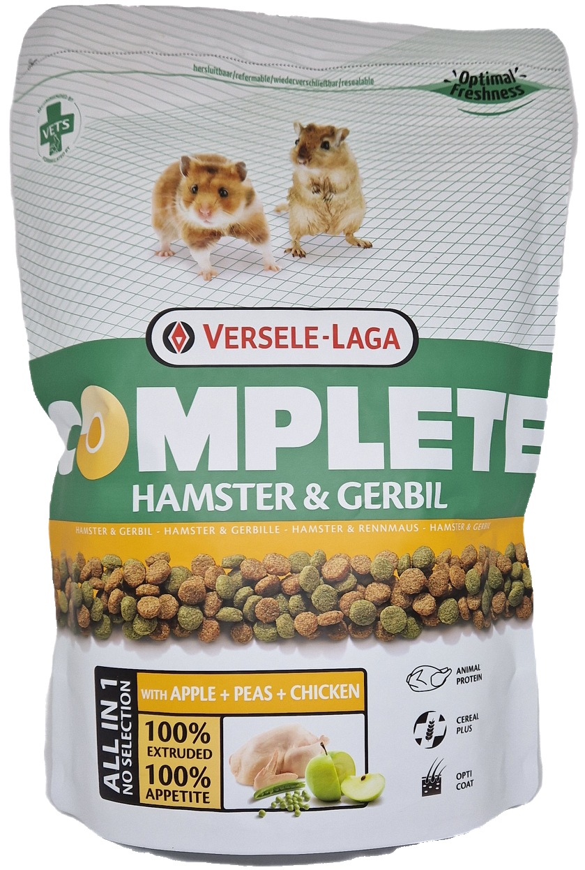 Hamster & Gerbilfoder Complete, 500g