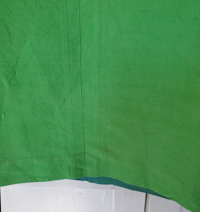 Dress Duet Denmark pea green sleeveless 1970s size M - 3