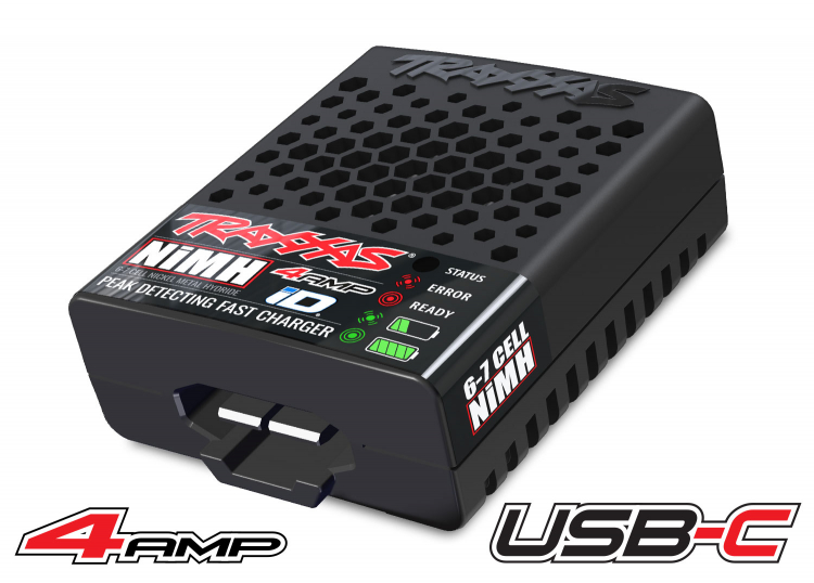 Traxxas 2982EU - 4-Amp USB-C 6-7 cell NiMH USB-C
