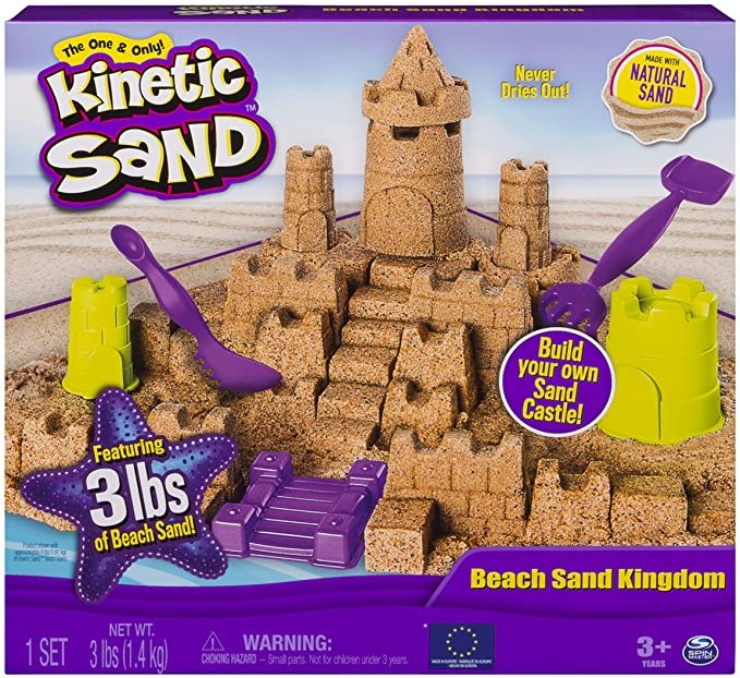 Kinetic Sand Beach Sand Kingdom Natural Sand