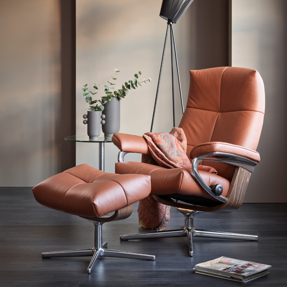 David Fåtölj + Fotpall (flera val) - Stressless® - 4