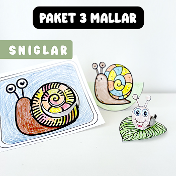 Snigelpaket 3 pyssel