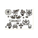 Tattered Angels Foil Chips - Rockin' Renaissance Royalty