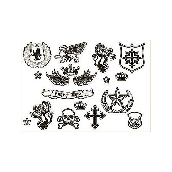 Tattered Angels Foil Chips - Rockin' Renaissance Royalty