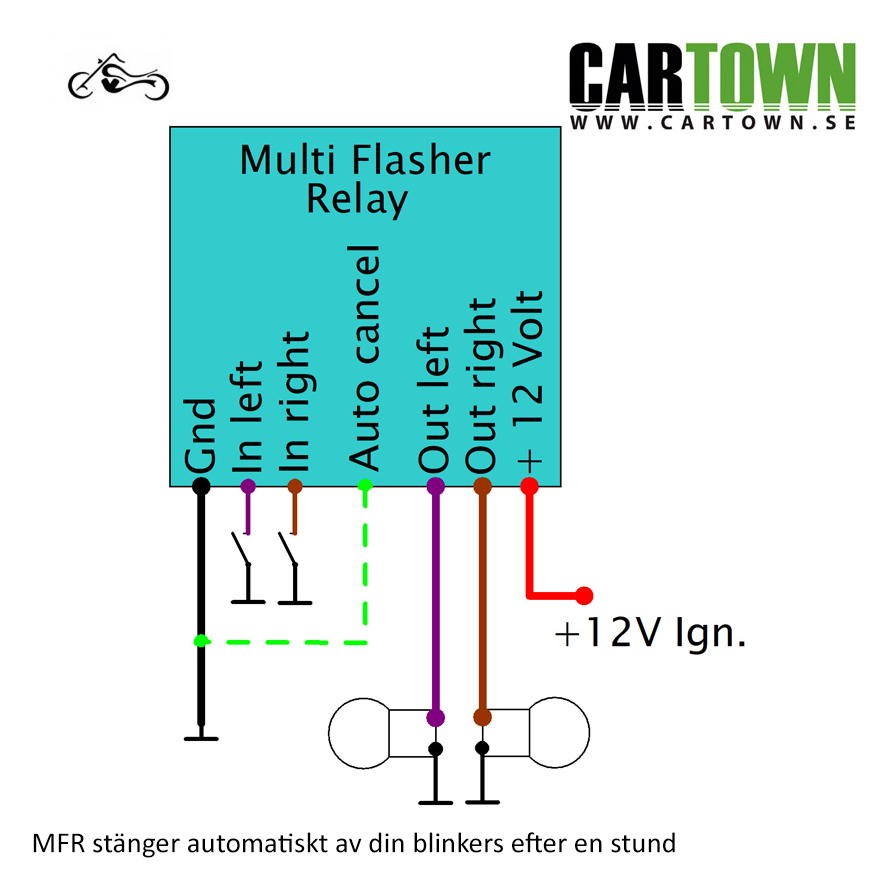 Multi Flasher Relay - 2