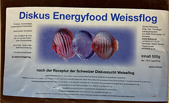 Diskus Energyfood Astaxantin Weissflog 3x500g