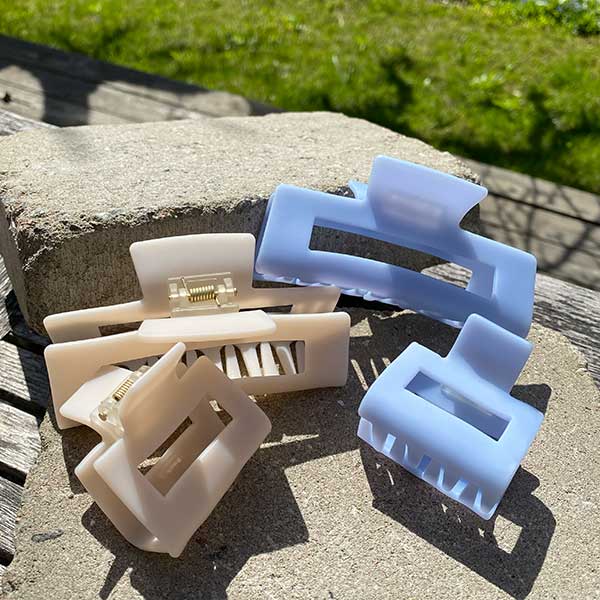Annica Vallin - Hårklämma Timon Sky Matte Small - 4
