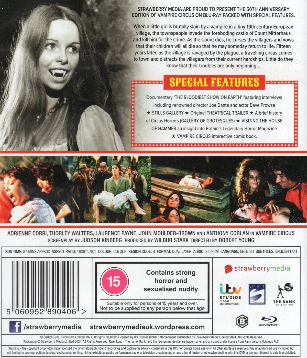 Vampire Circus (ej svensk text) (Blu-Ray) - 2