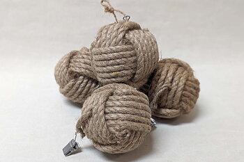 Tablecloth weight Monkey fist 8 cm
