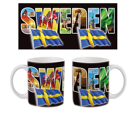 Mug Sweden Text