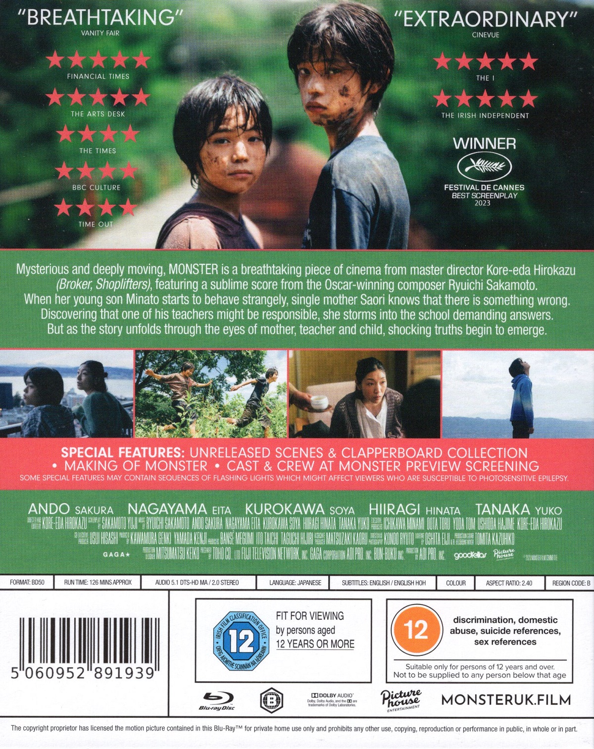 Monster (ej svensk text) (Blu-ray) - 2