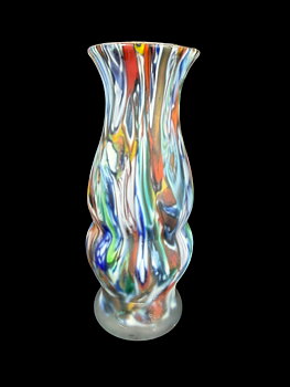 Johansfors Glassworks, “Millefiori,” Vase