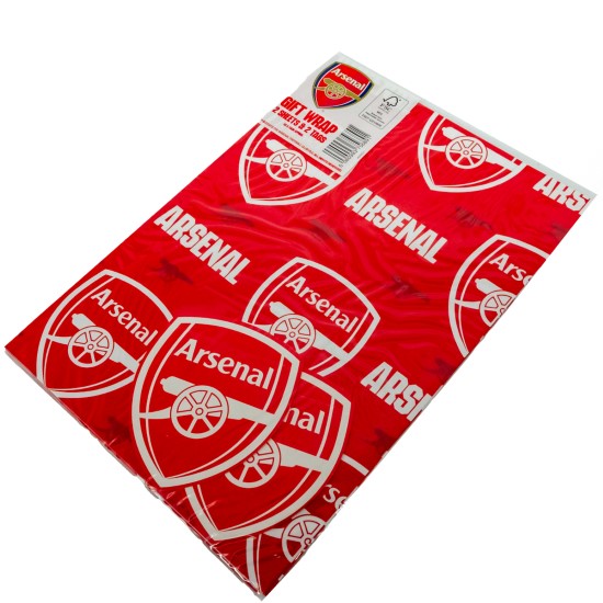 Arsenal Presentpapper Text - 4Fanatic.se
