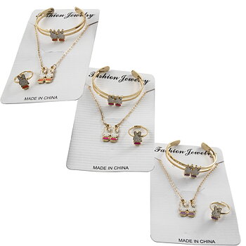 Smyckesset Barn - Ring + Halsband + Armband