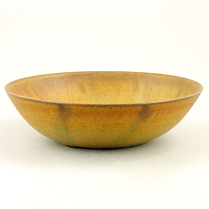 ヴィルヘルム・コーゲ  Farstaシリーズ  茶色の丸いボウル  (23cm)  1939年