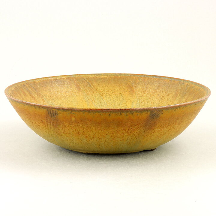 Wilhelm Kåge (Farsta 1939) Brown Rounded Bowl 23 cm