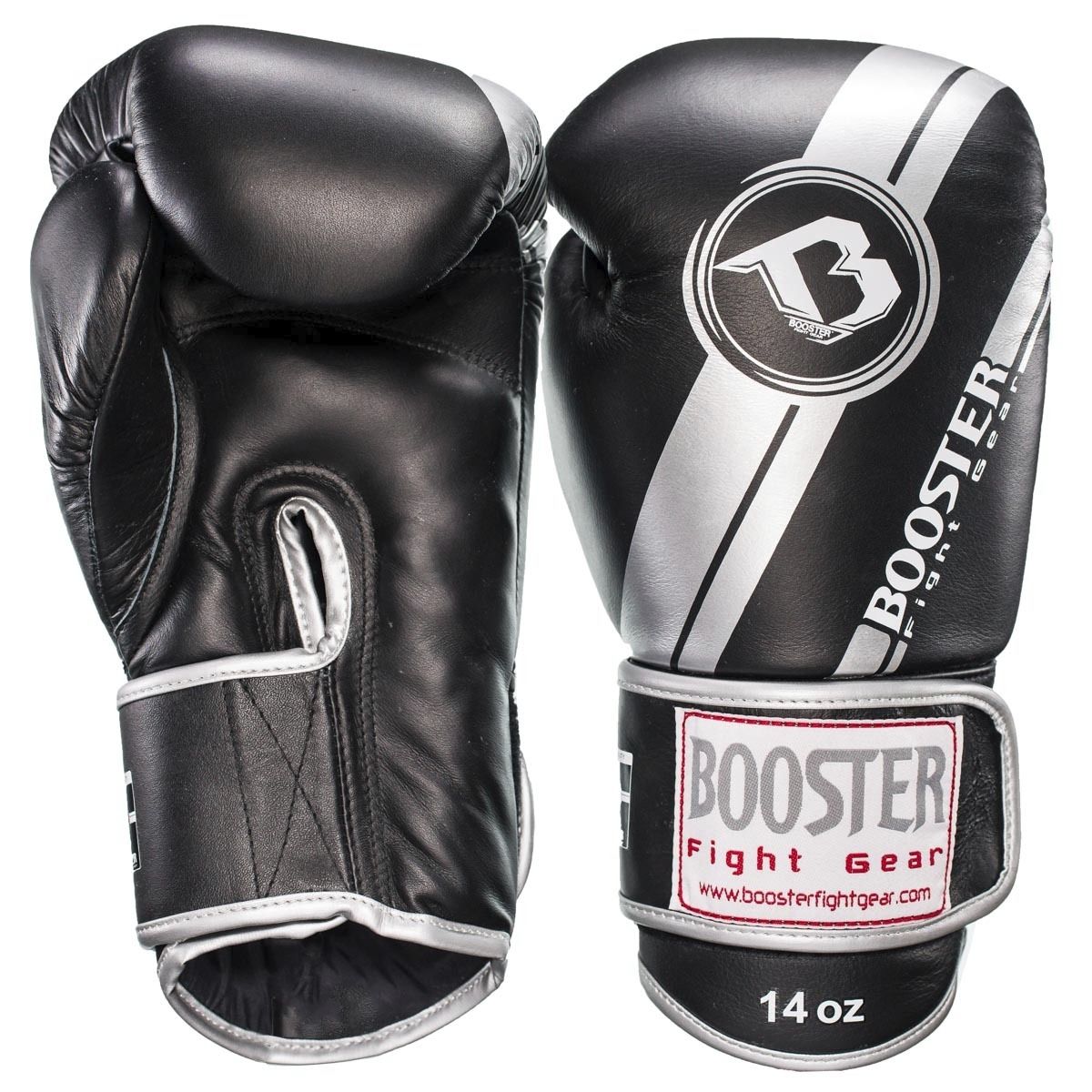 Booster Thaiboxglove BGL-1-V3 Black/Silver 10-16 oz