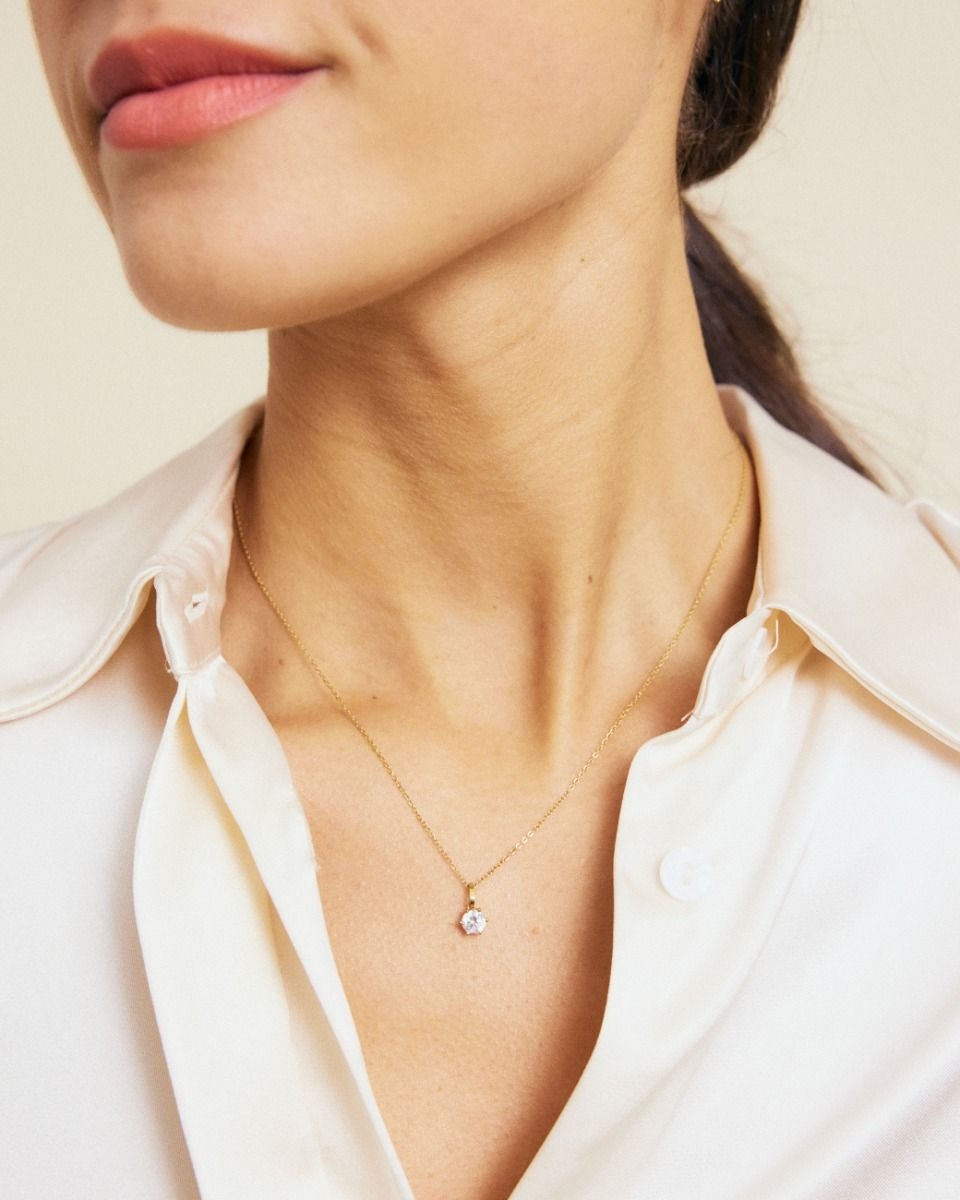 Crown Necklace Gold - Edblad - 3
