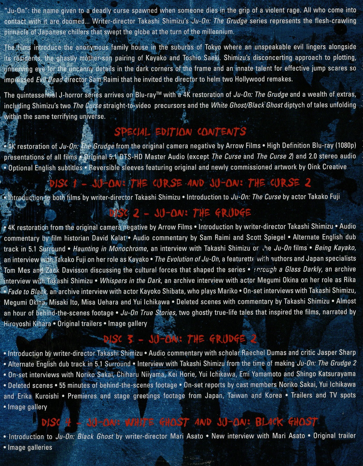 Ju-on - The Grudge Collection (ej svensk text) (Blu-Ray) - 2