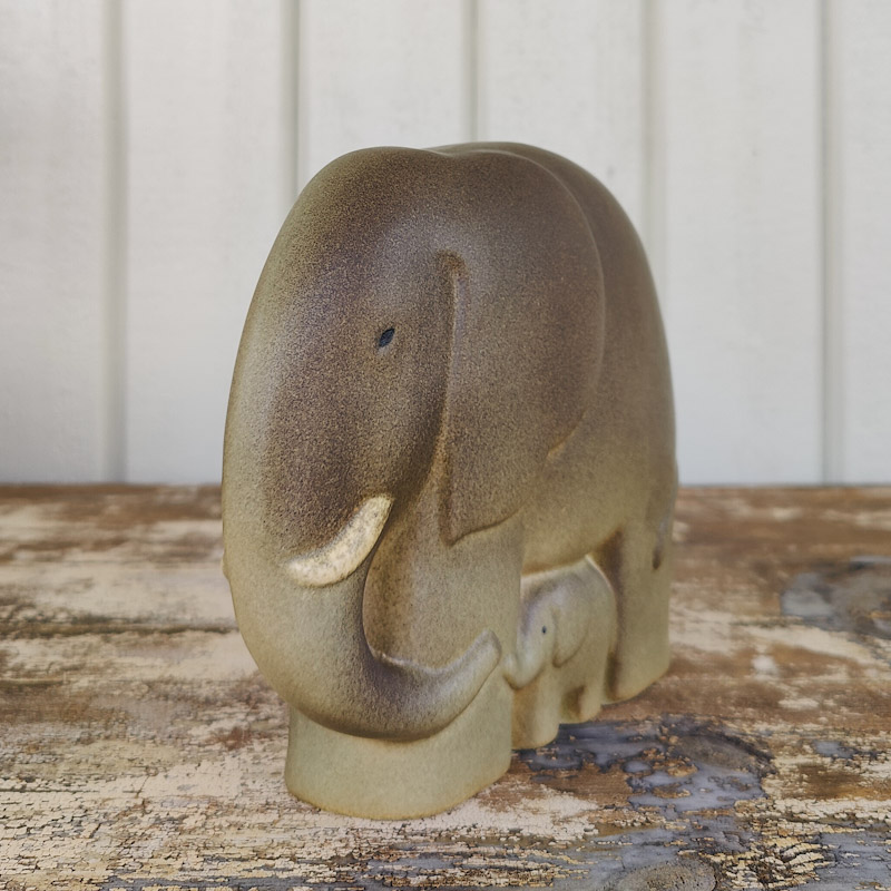 Elefant med unge av Lisa Larson - 2